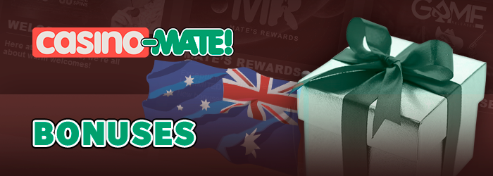 About bonus offers for AU players from Mate Casino 